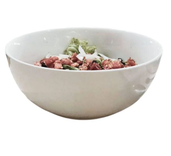SALADEIRA DE MELAMINA BRANCA – DIVERSOS TAMANHOS