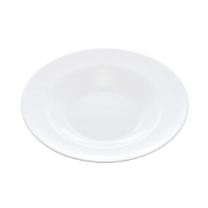 PRATO DE VIDRO OPALINO PASTA FRIENDS TIME BRANCO 28cm 2355