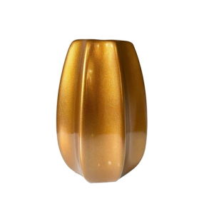 VASO CERAMICO IMPORT J216G-L (DOURADO TRABALHADO)